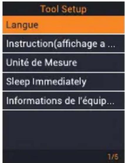 ANCEL BD330 - [Tool Setup]: - 2