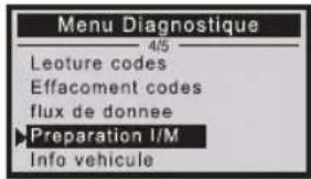 ANCEL AD210 - Préparation I/M - 1