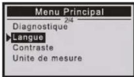 ANCEL AD210 - Langue - 1