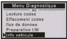 ANCEL AD210 - Info Véhicule - 1
