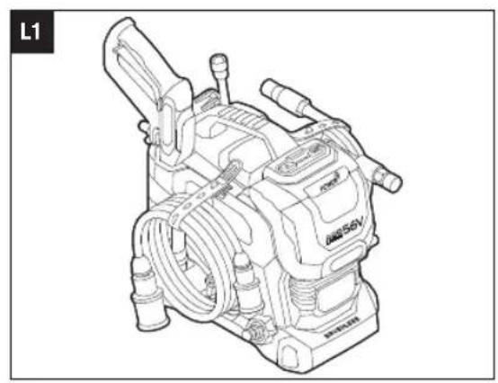 EGO HPW1800E - 56V LITHIUM-ION PRESSURE WASHER - 32