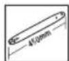 EGO CS1810E - WARNSYMBOLE - 9