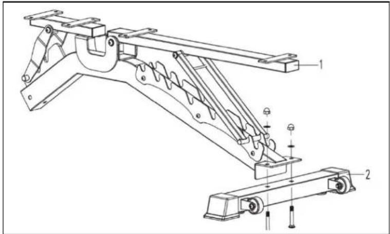 Sole Fitness SFI115 - Stabilisateur arrière - 1