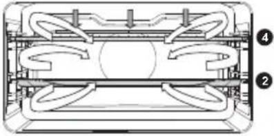 Atag OX6612C - Ovenfuncties (te selecteren met de keuzeknop) - 12