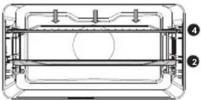 Atag OX6612C - Oven functions (to select with the selection knob) - 10
