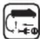 DEWALT DCB1404 - Marquages apposés sur le chargeur de batterie et le bloc-batterie - 4