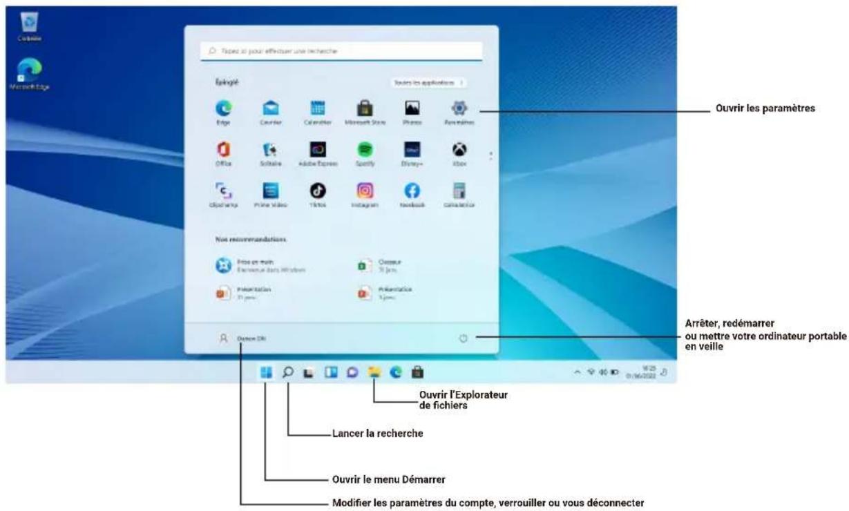 DANEW Dbook 142 - Menu démarrer - 1