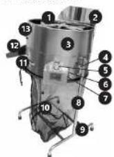 Hillvert HT-HOWSON-19TE - Kurbel - 1