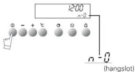 Atag SX3292C - gebruik van de oven vergrendeling display - 1
