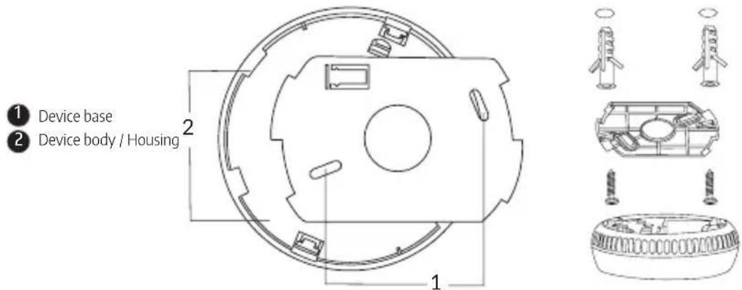 Eura SD-13A2 - DEVICE INSTALLATION - 1