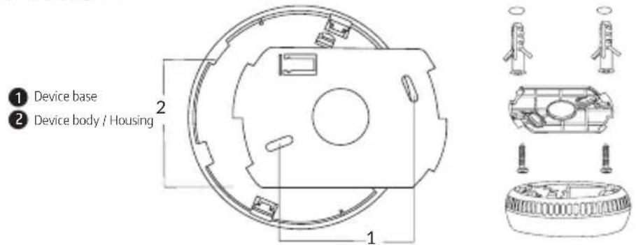Eura SD-13A2 - DEVICE STRUCTURE - 1