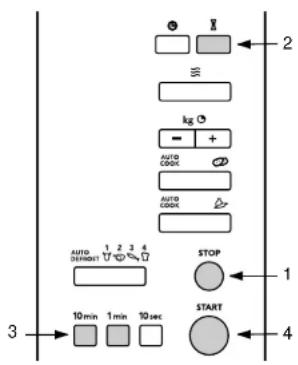Atag MA311E - Bedienung – Mikrowelle - 1