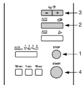 Atag MA311E - bediening - 1