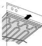 Atag OI6111ER - plaque reflexion pour grillades - 1