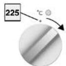 Atag OI6111ER - selecting function - 1