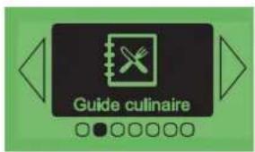 Atag ZX6011Q - b) La fonction "Guide culinaire" - 1