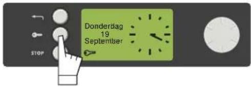 Atag ZX6011Q - vergrendeling van het bedieningspaneel kinderbeveiliging - 1