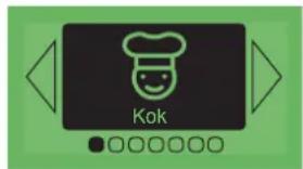 Atag ZX6011Q - a) De functie "Kok" - 1