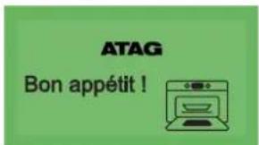 Atag ZX6011Q - Cooking with a cooking time selected : - 2
