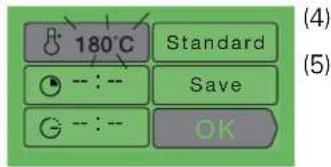 Atag ZX6011Q - 3) The temperature. - 1
