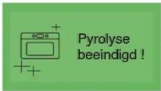 Atag ZX6011Q - c) Einde van de pyrolysereiniging - 2