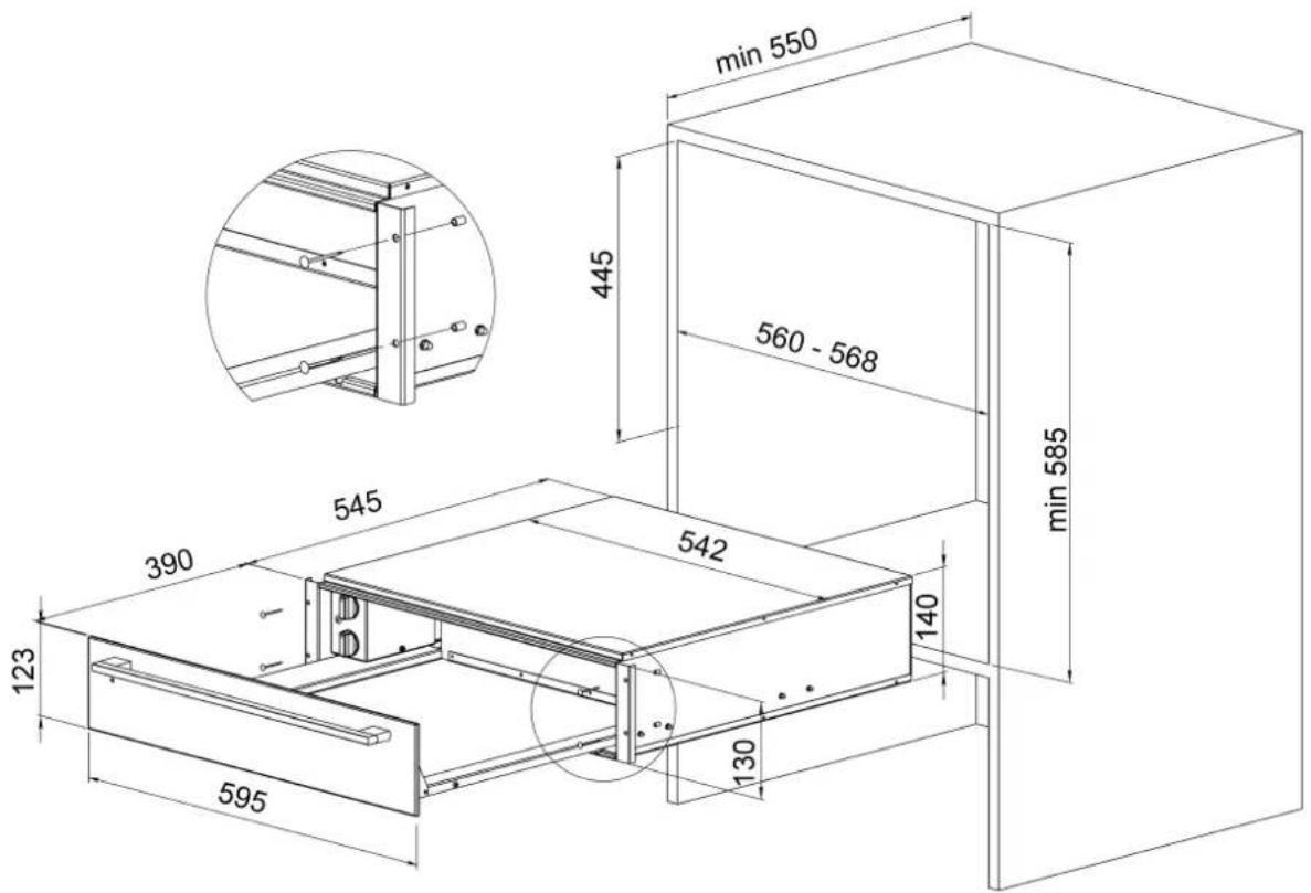 Atag WD1592B - Encasement - 1