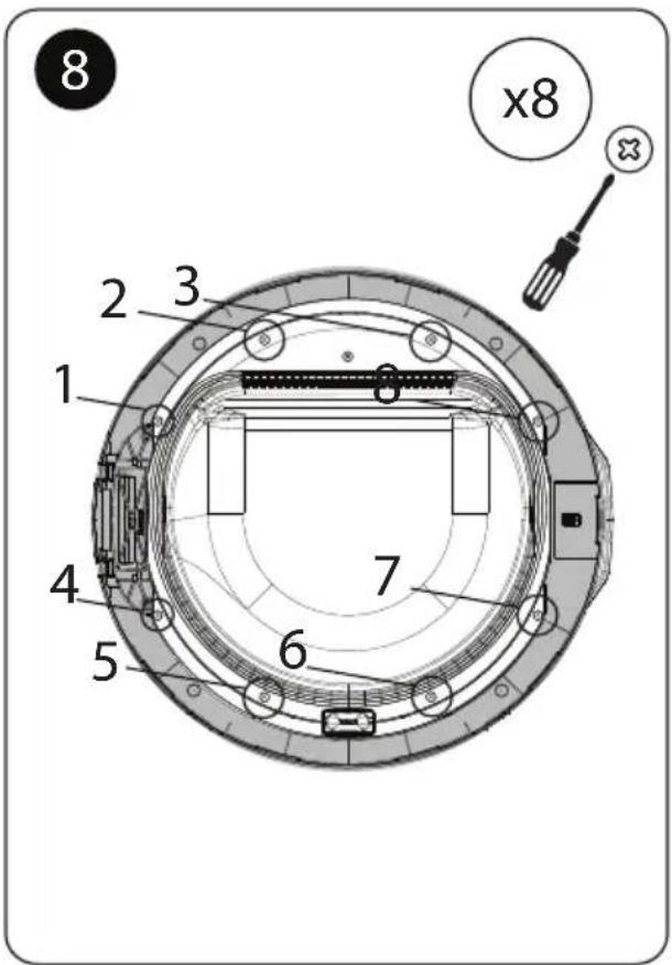 Pando PWS-8161 - CHANGE OF DOOR OPENING - 8