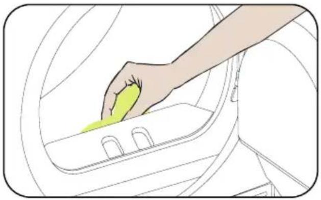 Pando PWS-8161 - Para limpar os sensores: - 1