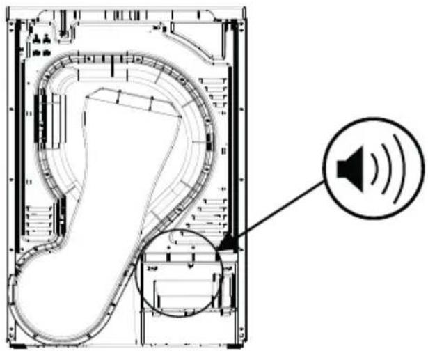 Pando PWS-8161 - Cleaning the inside surface of the loading door - 1