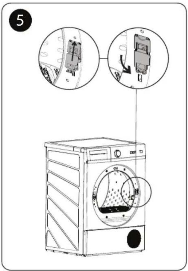 Pando PWS-8161 - CHANGE OF DOOR OPENING - 5