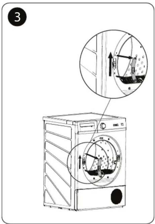 Pando PWS-8161 - CHANGE OF DOOR OPENING - 3