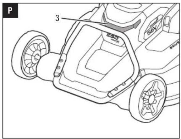 EGO LMX7600SP - VOLT LITHIUM-ION CORDLESS MOWER - 23