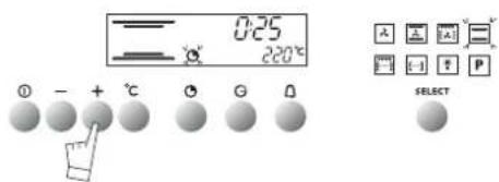 Atag ZX3292C - faire une cuisson programmée - 3
