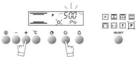 Atag ZX3292C - Durchführung einer zeitversetzten Pyrolyse - 1