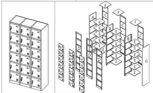 Fromm & Starck STAR_MCAB_42 - LOCKER - 1