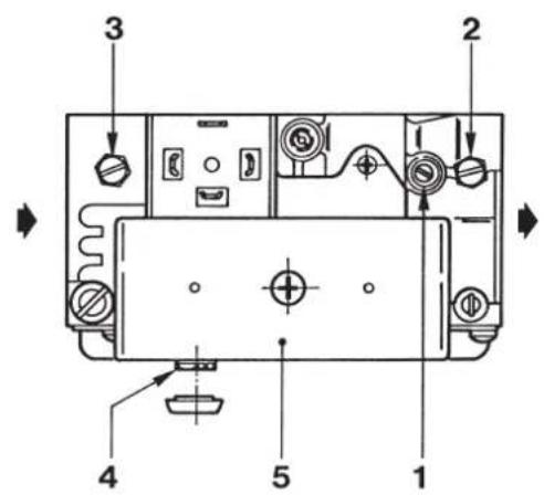 SIME RX - ADJUSTING THE GAS PRESSURE TO BURNERS - 1