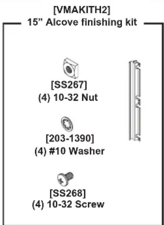 Robern VM24H2D18P26N - ALCOVE AND CORNER INSTALLATIONS - 5