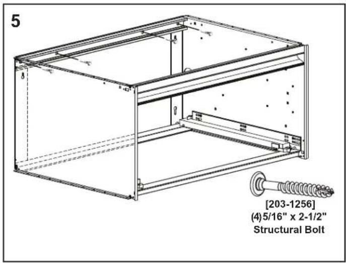 Robern VM24H2D18P26N - FRAME INSTALLATION - 2