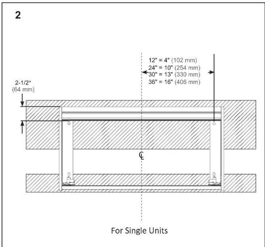 Robern VM24H2D18P26N - FRAME INSTALLATION - 3