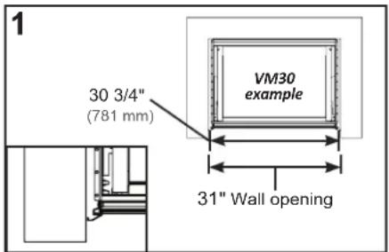 Robern VM24H2D18P26N - ALCOVE AND CORNER INSTALLATIONS - 1