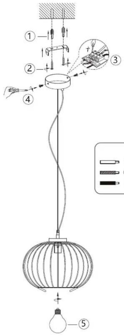 V-TAC VT-89011 - INSTALLATION INSTRUCTIONS - 1