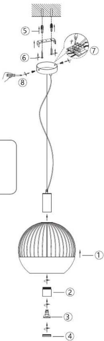 V-TAC VT-89014 - WIRING DIAGRAM - 8