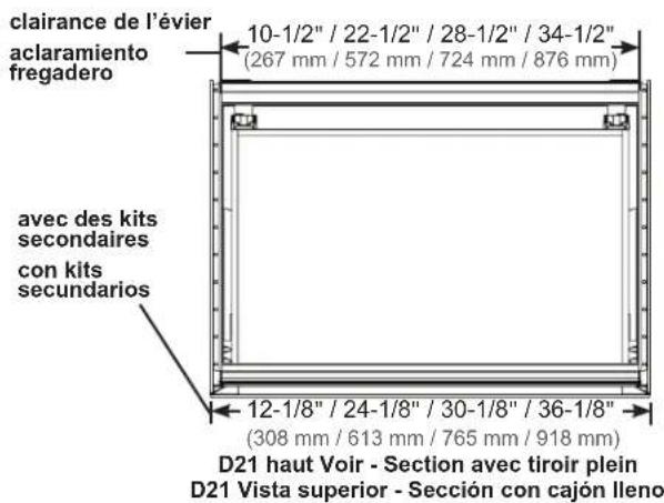 Robern VM30H2D18F21S - DIMENSIONS / DIMENSIONES - 2