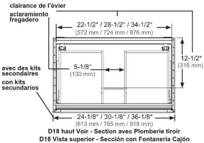 Robern VM30H2D18F21S - DIMENSIONS / DIMENSIONES - 4