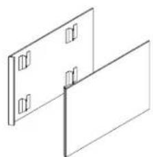 Robern VM30H2D18F21S - ACCESSOIRES OPTIONNELS / ACCESORIOS OPCIONALES - 1