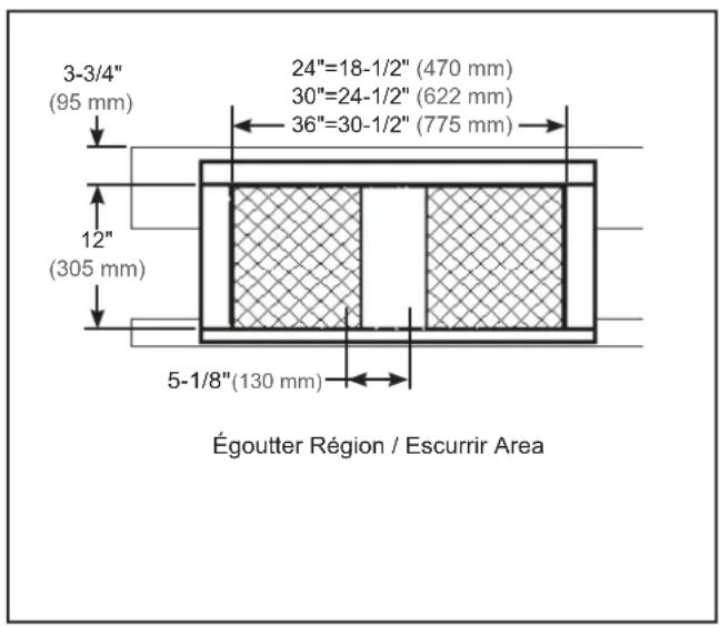 Robern VM30H2D18F21S - EMPLACEMENT POUR OPTION ÉLECTRIQUE - 1
