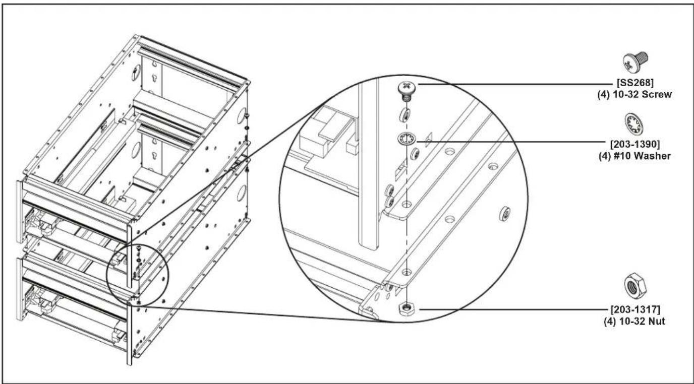 Robern VM30H2D18F21S - STACKING KIT - 1