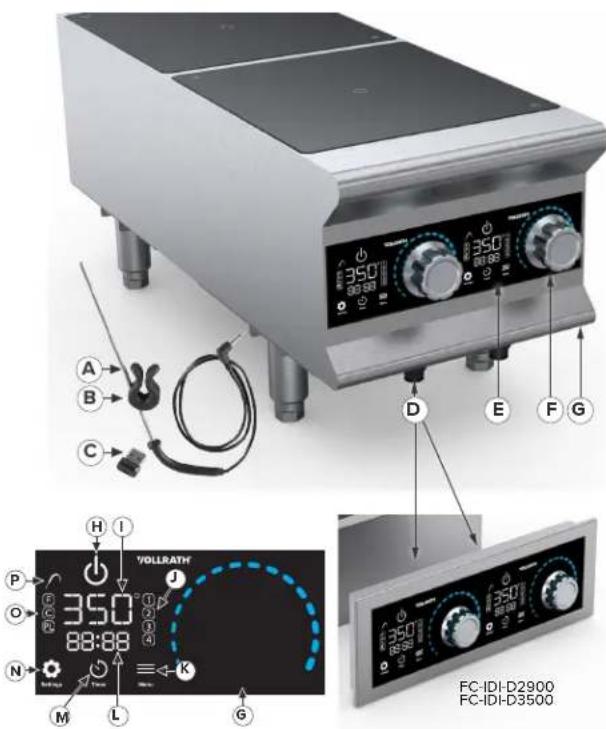 Vollrath Duali 2900SS - CARACTERÍSTICAS Y CONTROLES - 1