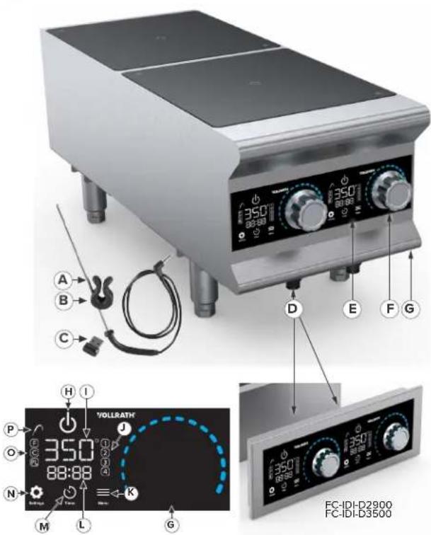 Vollrath Duali 2900SS - FONCTIONS ET COMMANDES - 1
