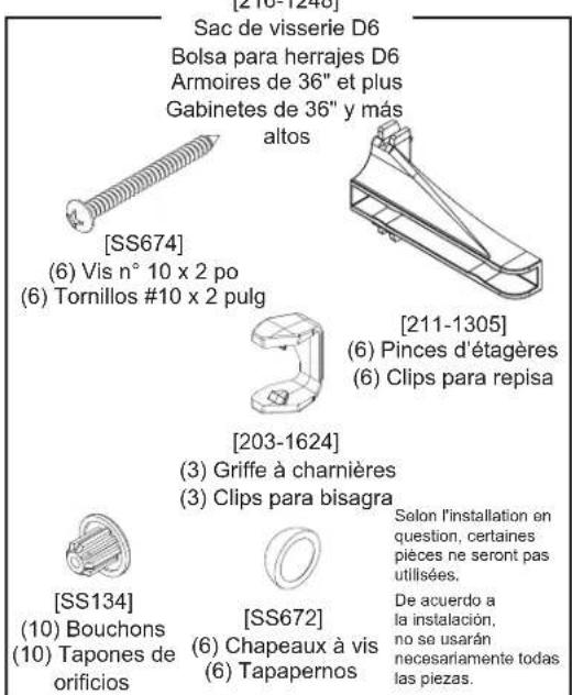 Robern MR2436D4FPE4R - CONTENU - 5